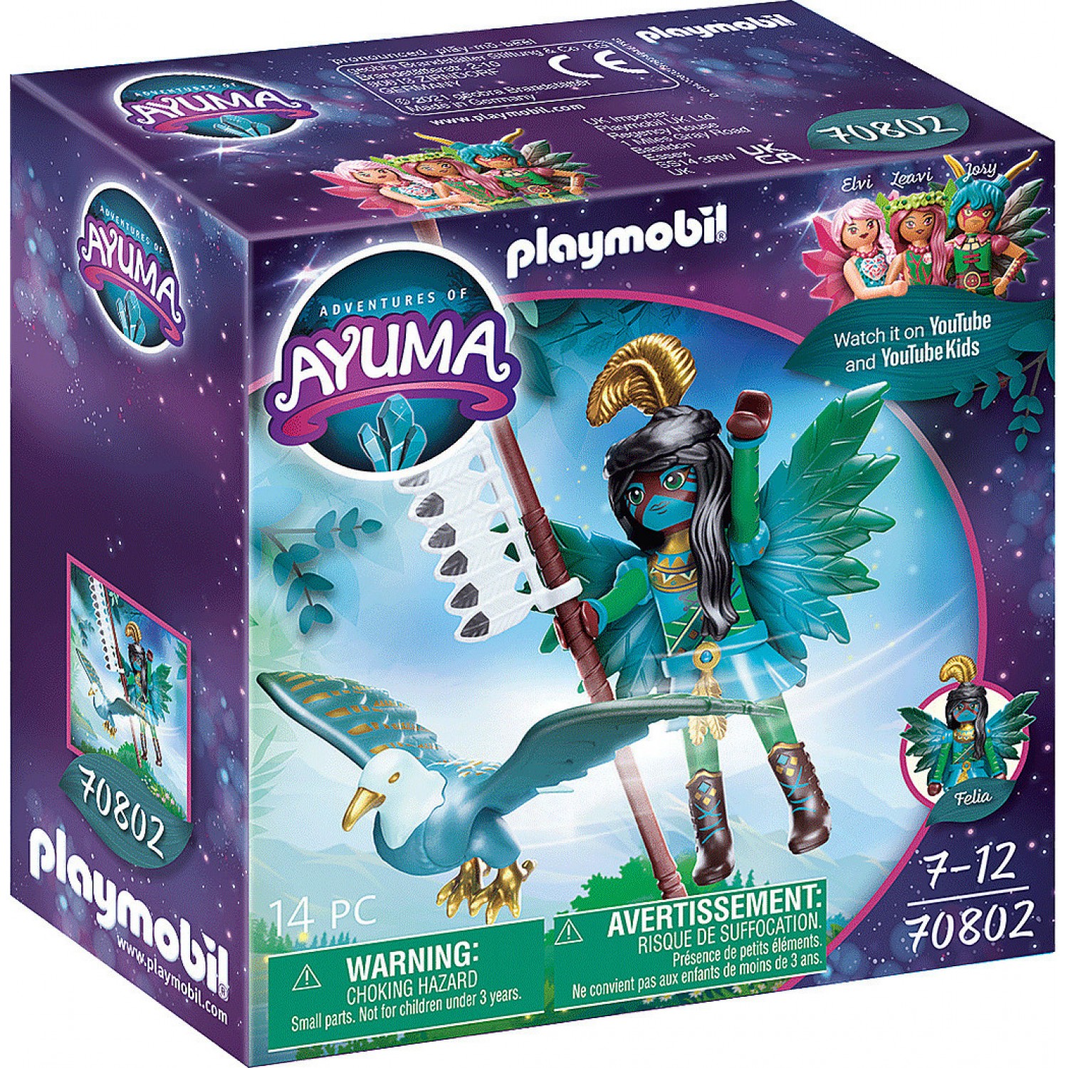 Playmobil Ayuma Knight Fairy με μαγικό ζωάκι (70802)