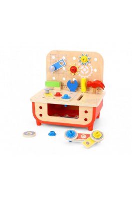 Tooky Toy Ξύλινος Πάγκος Εργαλείων (TF797) Tooky Toy Ξύλινος Πάγκος Εργαλείων (TF797)