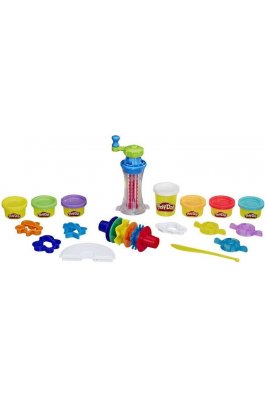 Hasbro Play-Doh Πλαστελίνη - Παιχνίδι Rainbow Twirl (E5372) Hasbro Play-Doh Πλαστελίνη - Παιχνίδι Rainbow Twirl (E5372)