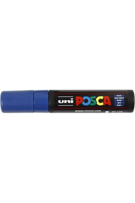 Uni-Ball Posca Ανεξίτηλος Μαρκαδόρος 15mm Μπλε (PC17K)