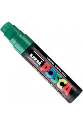 Uni-Ball Posca Ανεξίτηλος Μαρκαδόρος 15mm Πράσινος (PC17K)
