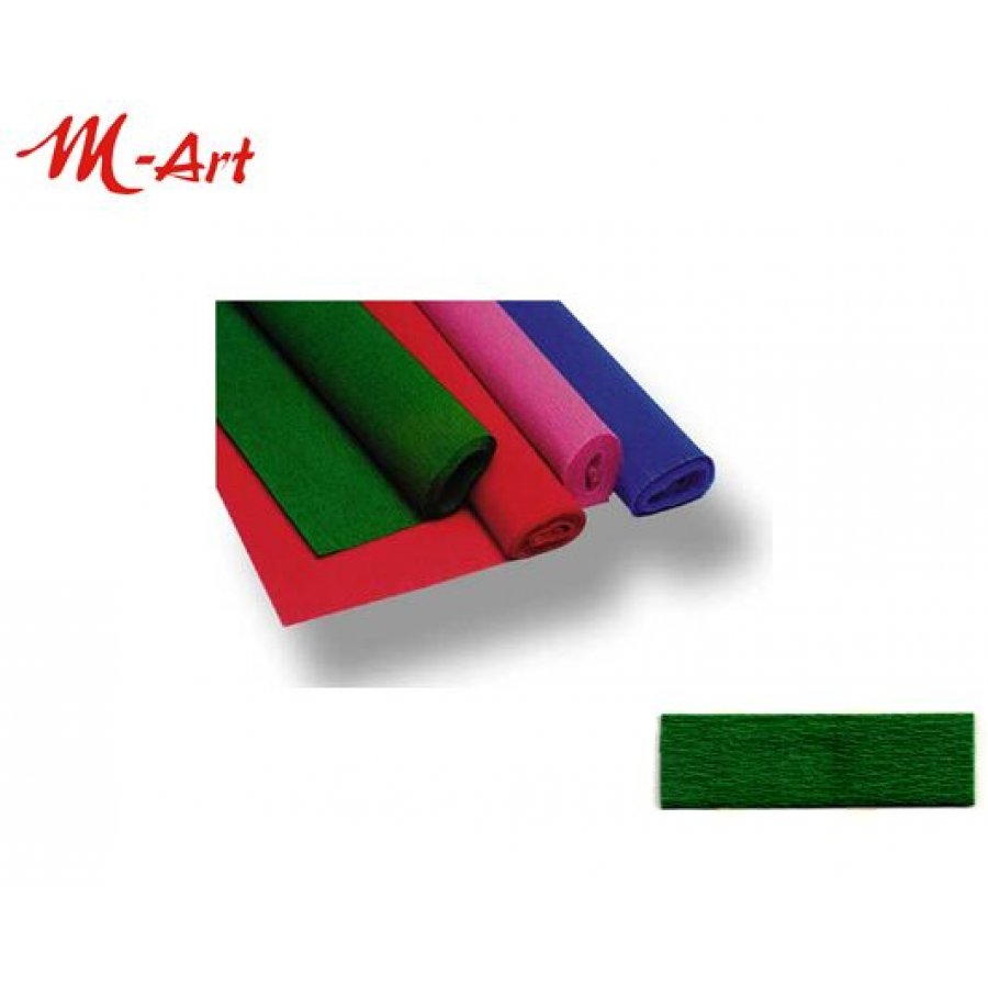 Metron Art Χαρτί Γκοφρέ Σκούρο Πράσινο 50cmx2m Metron Art Χαρτί Γκοφρέ Σκούρο Πράσινο 50cmx2m