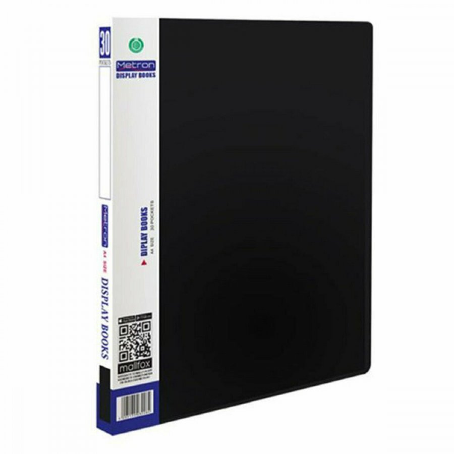 Metron Σουπλ 30 Θέσεων Α4 Μάυρο (90730Β) Metron Σουπλ 30 Θέσεων Α4 Μάυρο (90730Β)
