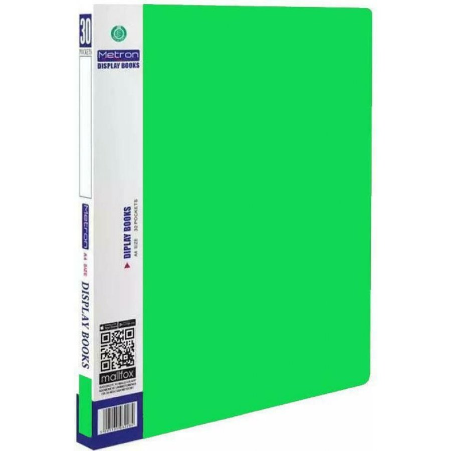 Metron Σουπλ 30 Θέσεων Α4 Πράσινο (90730FG) Metron Σουπλ 30 Θέσεων Α4 Πράσινο (90730FG)
