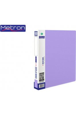 Metron Σουπλ 60 Θέσεων Α4 Μωβ (90760SV)