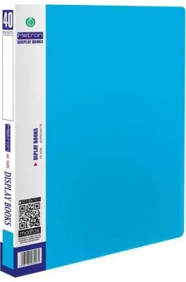 Metron Σουπλ 40 Θέσεων Α4 Γαλάζιο (90740SL)