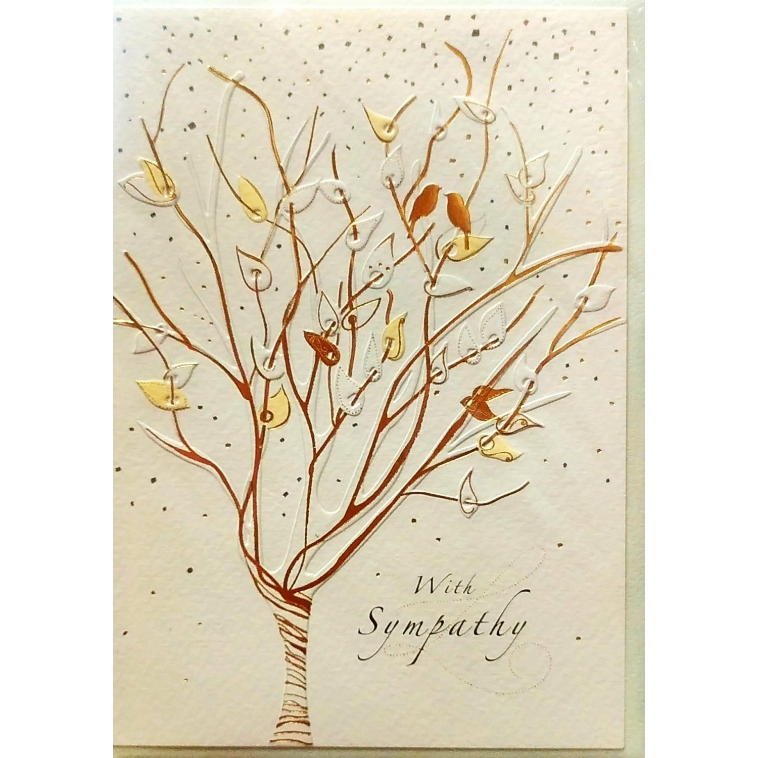 The Paper Box Ευχετήρια Κάρτα ''With Sympathy'' 11,8 x 16,7 cm (MO5909X1)