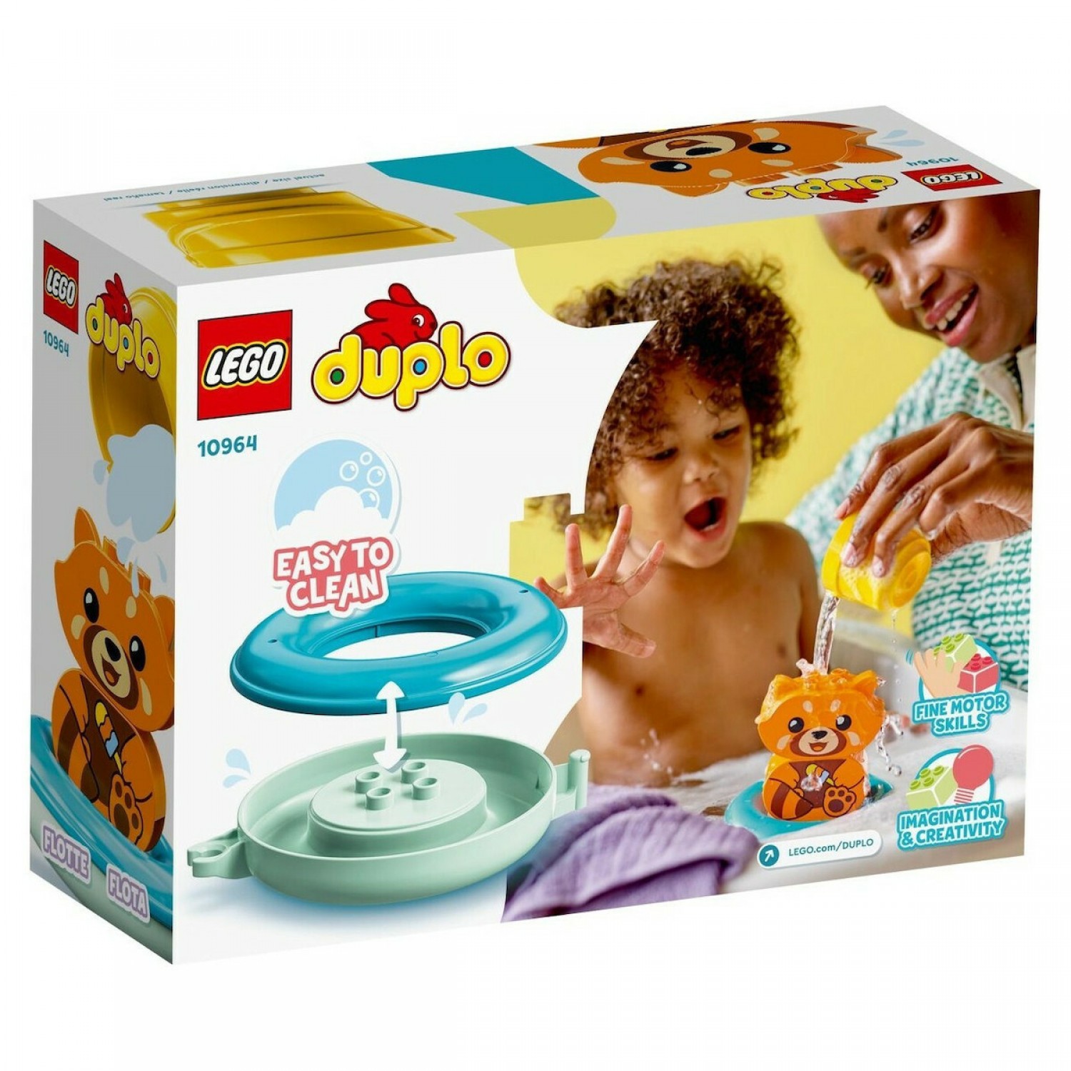 Lego Duplo: Bath Time Fun Floating Red Panda (10964) Lego Duplo: Bath Time Fun Floating Red Panda (10964)