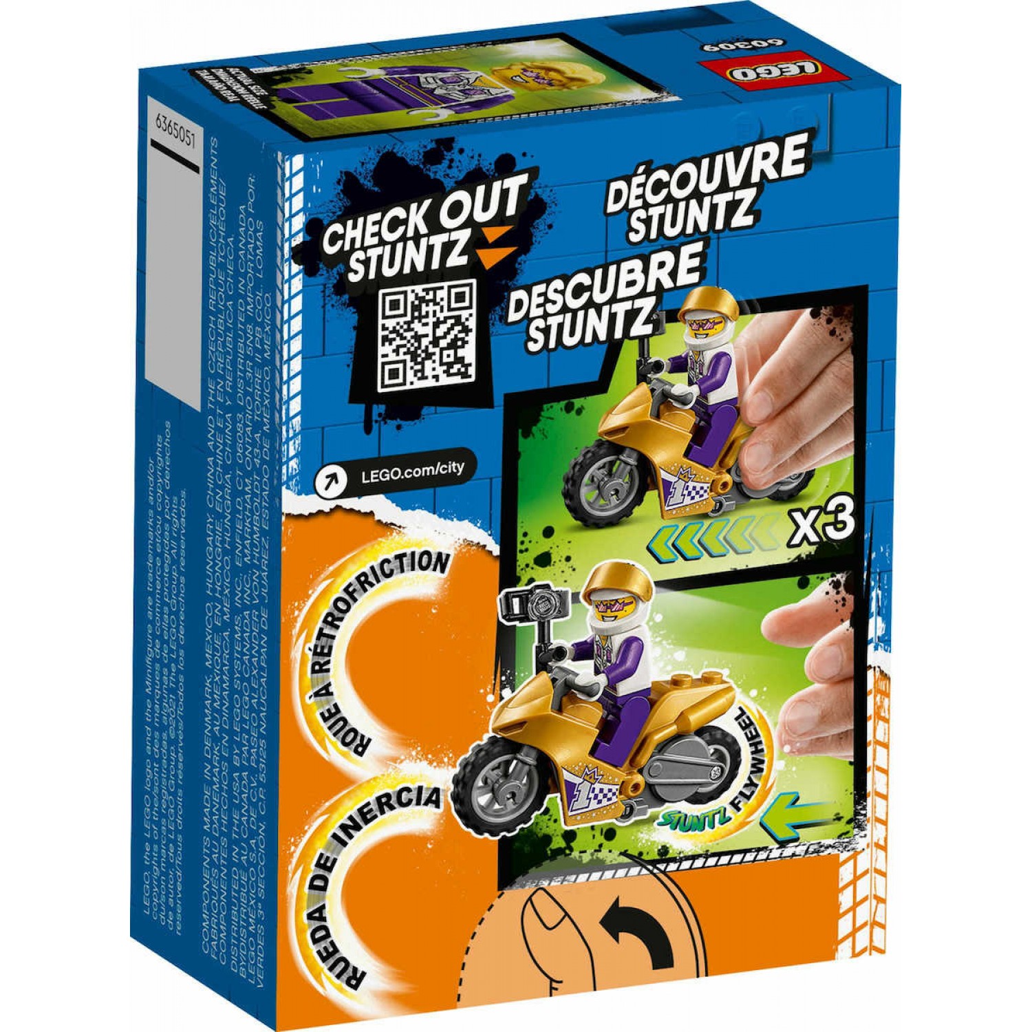 Lego City Selfie Stunt Bike για 5+ ετών (60309) Lego City Selfie Stunt Bike για 5+ ετών (60309)