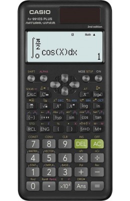 Casio Αριθμομηχανή Επιστημονική FX-991ES Plus 2nd edition 12 Ψηφίων σε Μαύρο Χρώμα