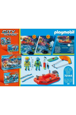 Playmobil City Επιχείρηση Διάσωσης Kitesurfer Με Σκάφος (70144) Playmobil City Επιχείρηση Διάσωσης Kitesurfer Με Σκάφος (70144)