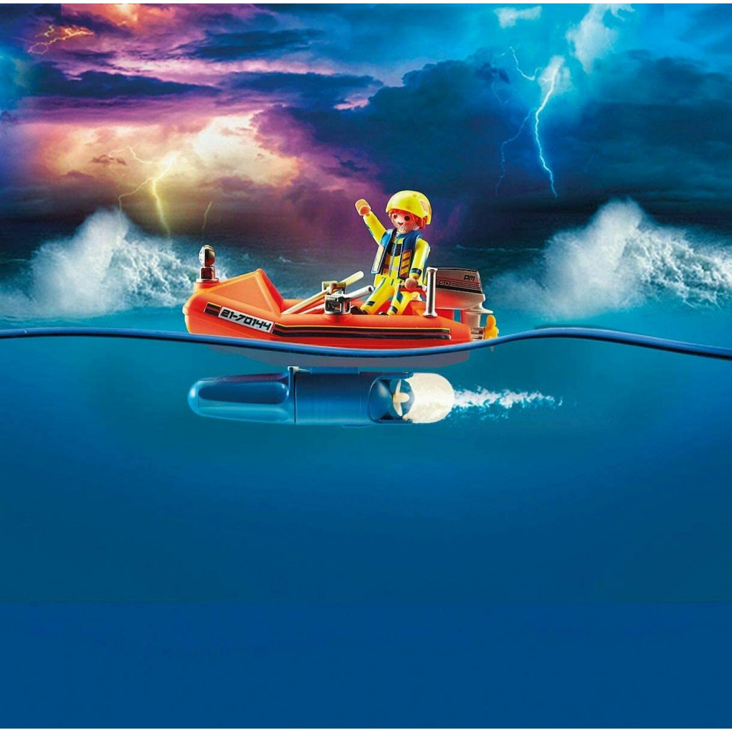 Playmobil City Επιχείρηση Διάσωσης Kitesurfer Με Σκάφος (70144) Playmobil City Επιχείρηση Διάσωσης Kitesurfer Με Σκάφος (70144)