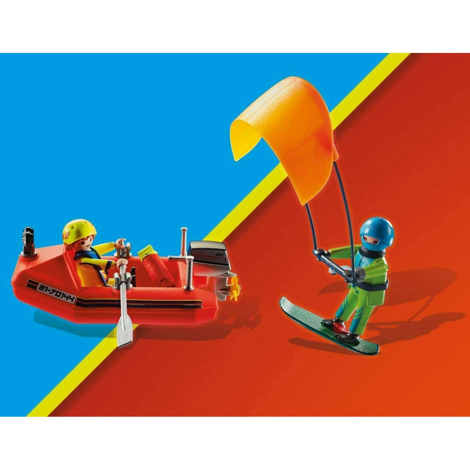 Playmobil City Επιχείρηση Διάσωσης Kitesurfer Με Σκάφος (70144) Playmobil City Επιχείρηση Διάσωσης Kitesurfer Με Σκάφος (70144)