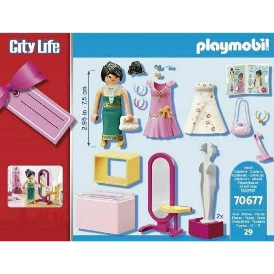 Playmobil City Life Κατάστημα Μόδας (70677) Playmobil City Life Κατάστημα Μόδας (70677)