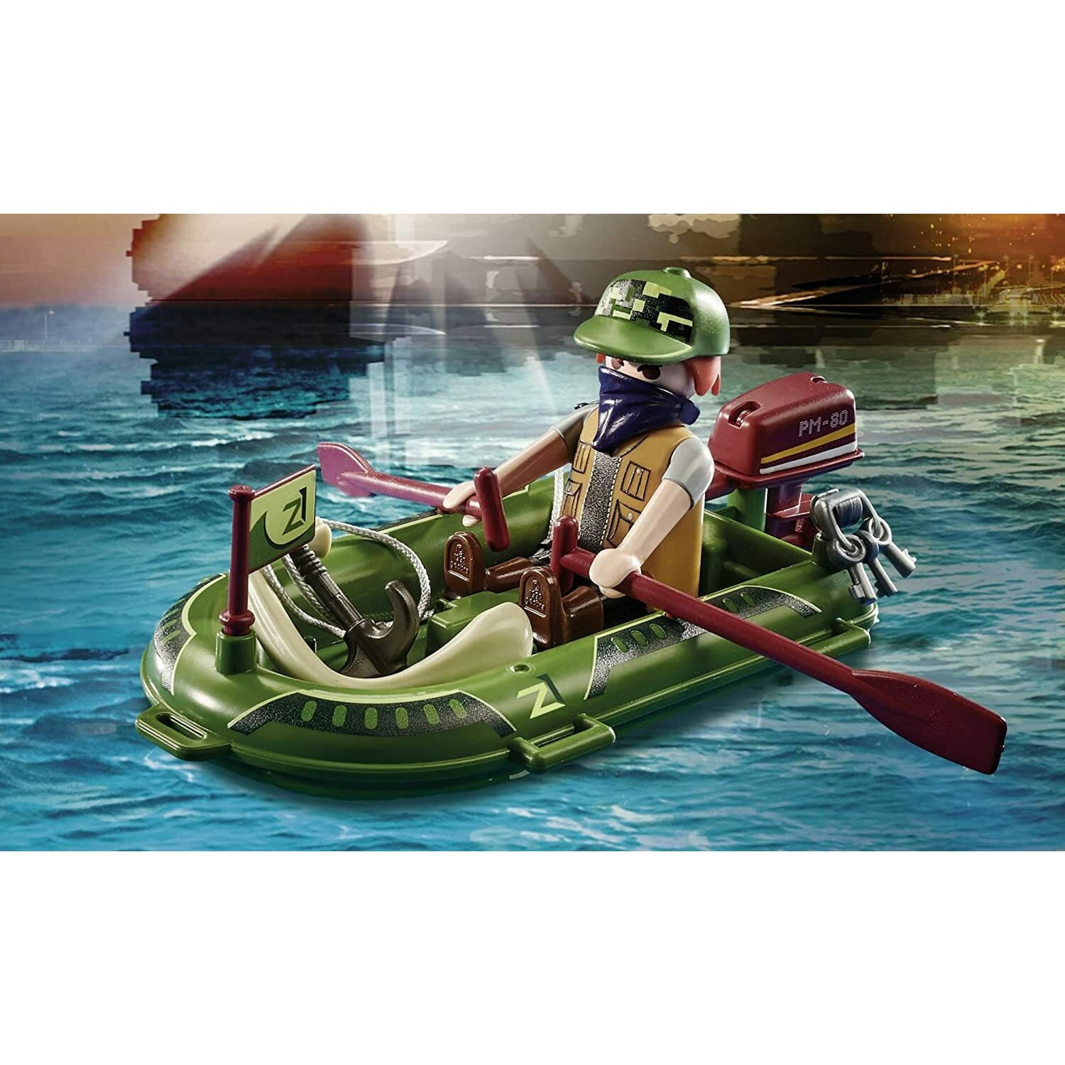Playmobil City Action Καταδίωξη Λαθρέμπορων από Αστυνομικό Υδροπλάνο (70779)
