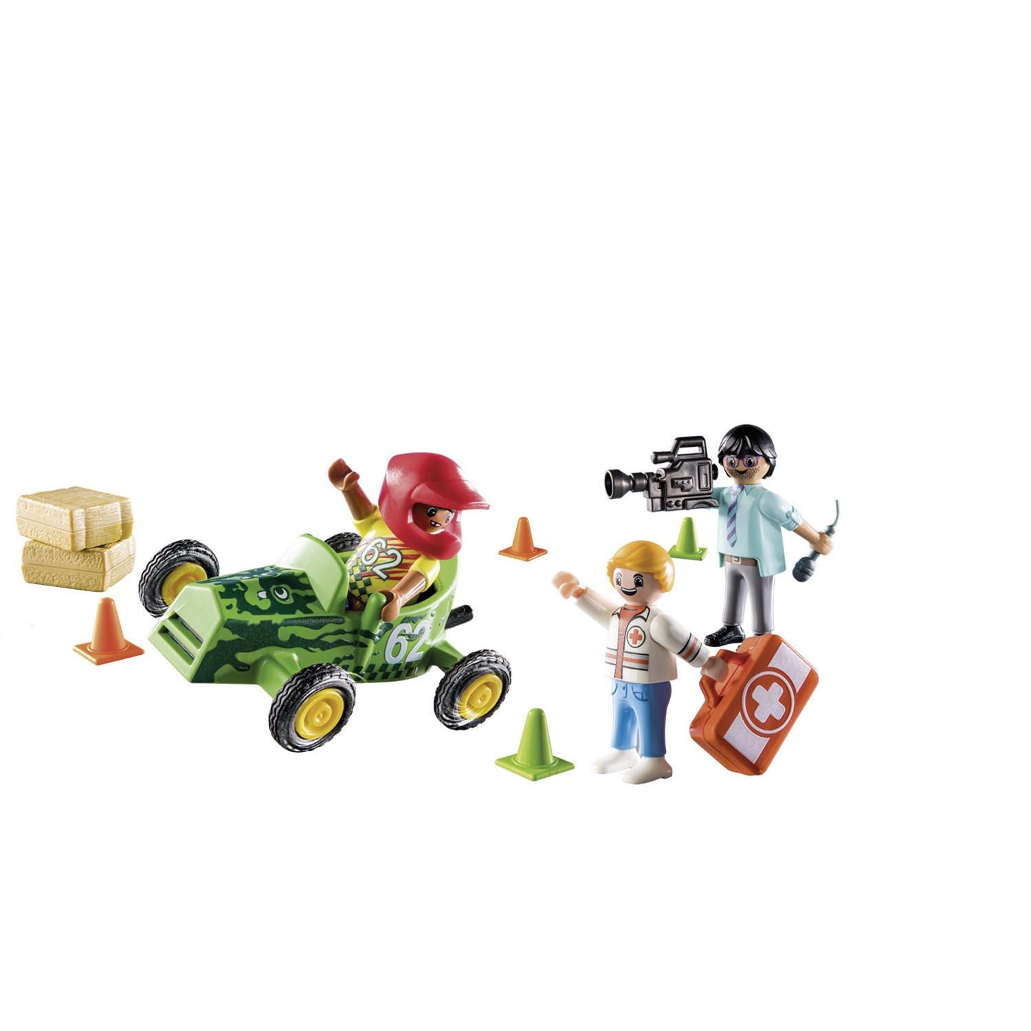 Playmobil Duck On Call Διάσωση στα Go-Kart (70919)