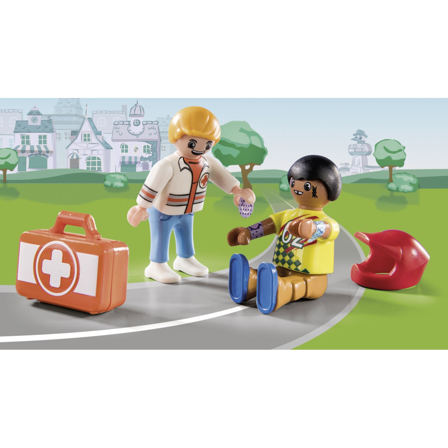 Playmobil Duck On Call Διάσωση στα Go-Kart (70919)