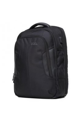 Polo Techerα Υφασμάτινο Σακίδιο Πλάτης Μαύρο (9020102000) Polo Techerα Υφασμάτινο Σακίδιο Πλάτης Μαύρο (9020102000)