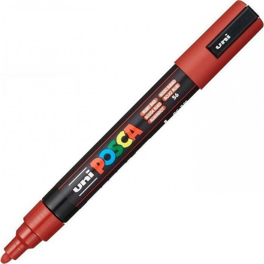 Uni-Ball Posca Ανεξίτηλος Μαρκαδόρος 1.8-2.5mm Ρουμπινί (PC5M) Uni-Ball Posca Ανεξίτηλος Μαρκαδόρος 1.8-2.5mm Ρουμπινί (PC5M)