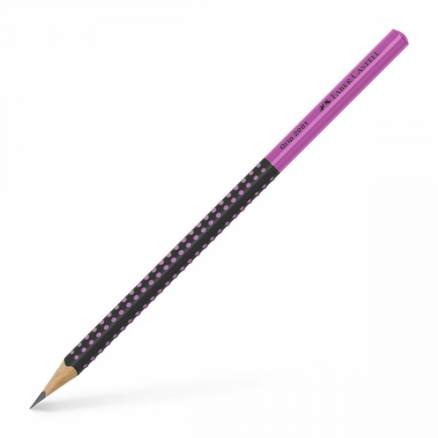 Faber-Castell Grip 2001 Μολύβι Μαύρο Ροζ (517011)