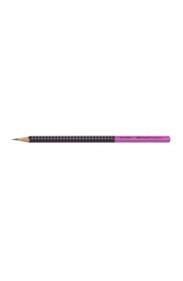Faber-Castell Grip 2001 Μολύβι Μαύρο Ροζ (517011)