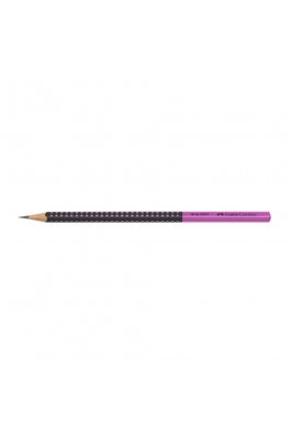 Faber-Castell Grip 2001 Μολύβι Μαύρο Ροζ (517011)