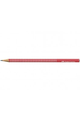 Faber-Castell Grip Sparkle Μολύβι Κόκκινο (118240)