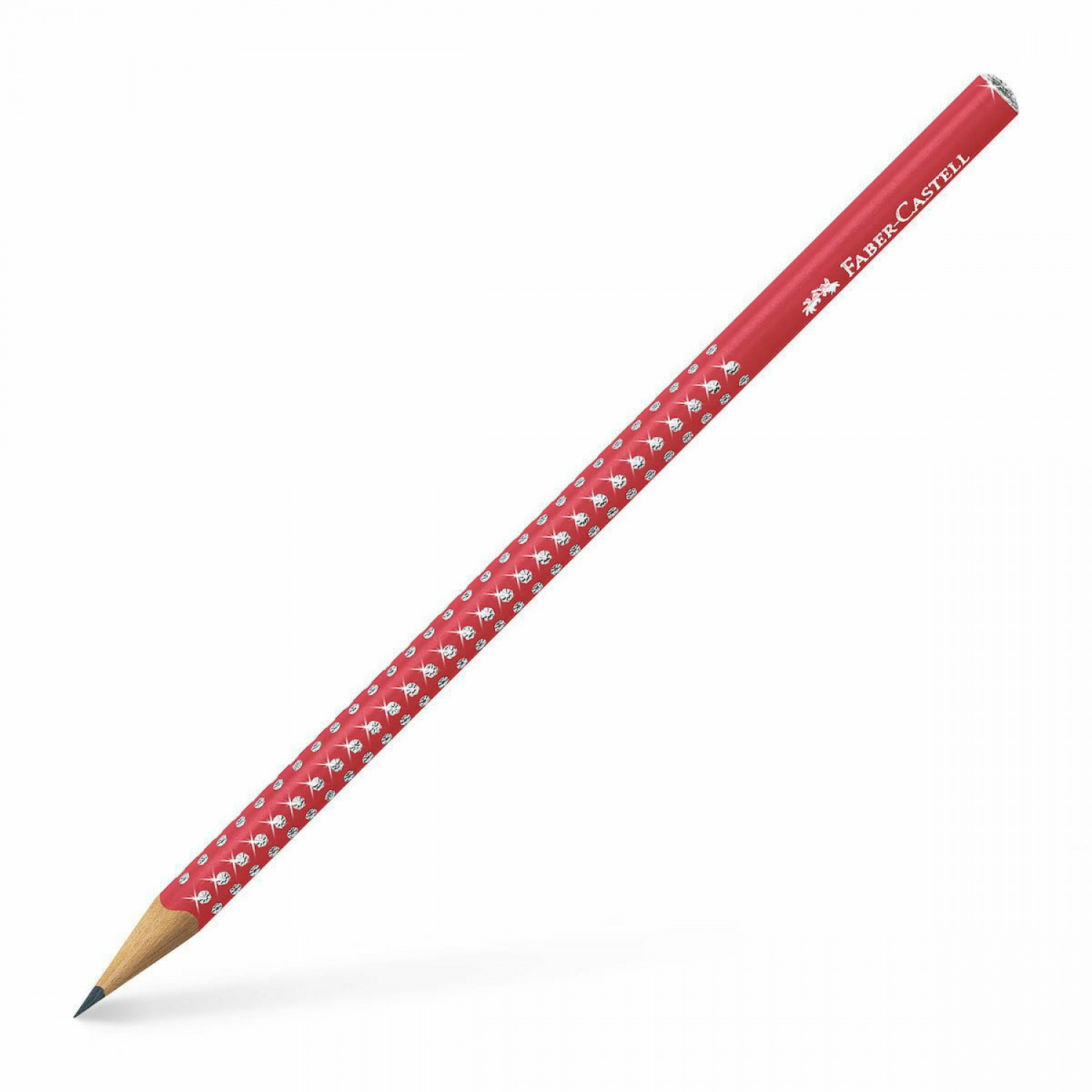 Faber-Castell Grip Sparkle Μολύβι Κόκκινο (118240)
