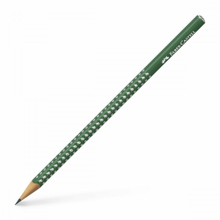 Faber-Castell Grip Sparkle Μολύβι Πράσινο (118239) Faber-Castell Grip Sparkle Μολύβι Πράσινο (118239)