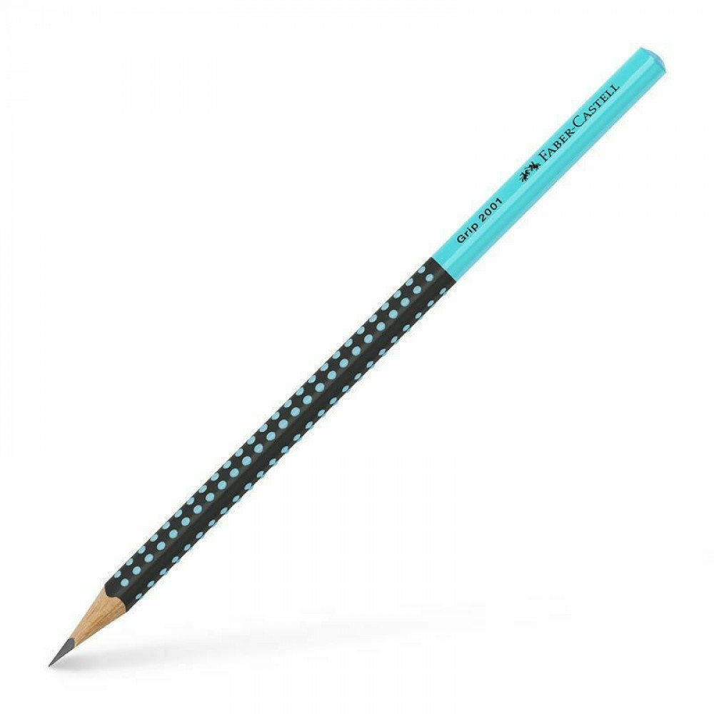 Faber-Castell Grip 2001 Μολύβι HB Μαύρο - Τιρκουάζ (517012) Faber-Castell Grip 2001 Μολύβι HB Μαύρο - Τιρκουάζ (517012)