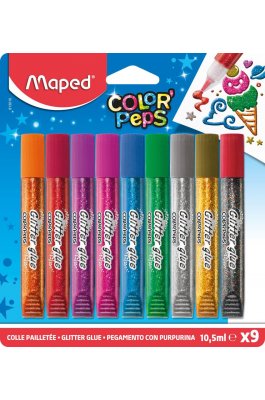 Maped Glitter Glue 9x10,5ml (813010) Maped Glitter Glue 9x10,5ml (813010)