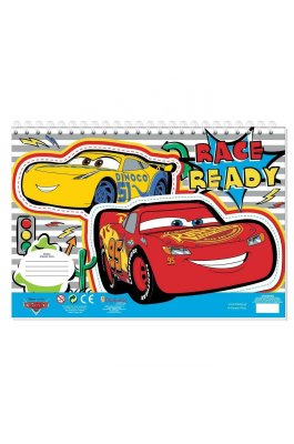 Διακάκης Cars Μπλοκ Ζωγραφικής 40Φύλλα 22.9 x 32.4 cm