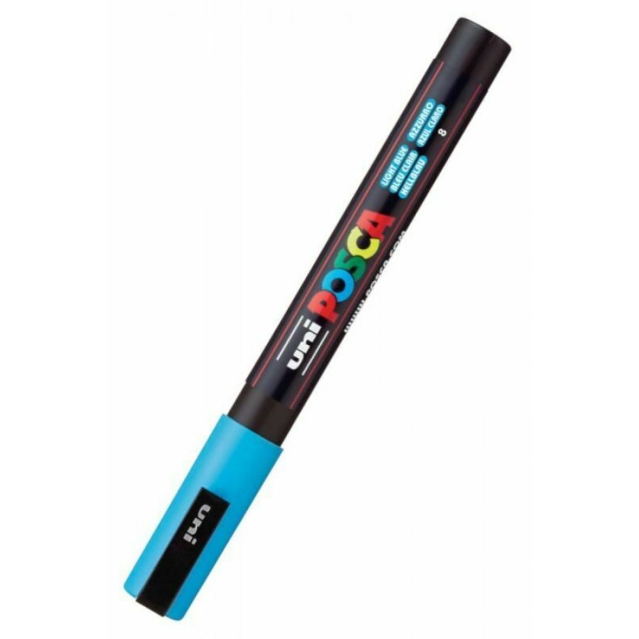 Uni-Ball Posca Ανεξίτηλος Μαρκαδόρος 0.9-1.3mm Γαλάζιο (PC3M) Uni-Ball Posca Ανεξίτηλος Μαρκαδόρος 0.9-1.3mm Γαλάζιο (PC3M)