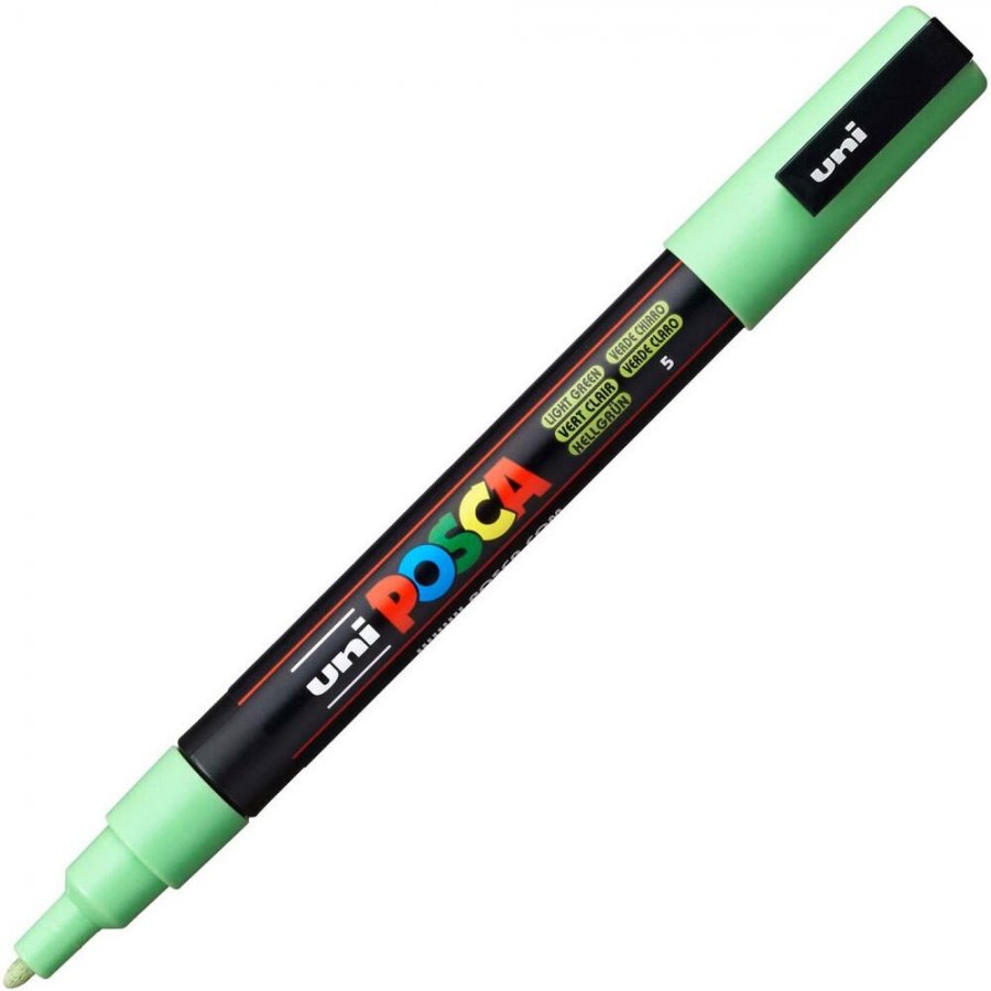 Uni-Ball Posca Ανεξίτηλος Μαρκαδόρος 0.9-1.3mm Ανοικτό Πράσινο (PC3M) Uni-Ball Posca Ανεξίτηλος Μαρκαδόρος 0.9-1.3mm Ανοικτό Πράσινο (PC3M)