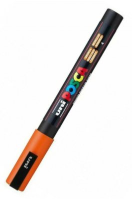 Uni-Ball Posca Ανεξίτηλος Μαρκαδόρος 0.9-1.3mm Πορτοκαλί (PC3M) Uni-Ball Posca Ανεξίτηλος Μαρκαδόρος 0.9-1.3mm Πορτοκαλί (PC3M)