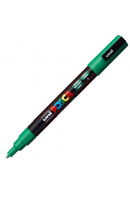 Uni-Ball Posca Ανεξίτηλος Μαρκαδόρος 0.9-1.3mm Πράσινος (PC3M)