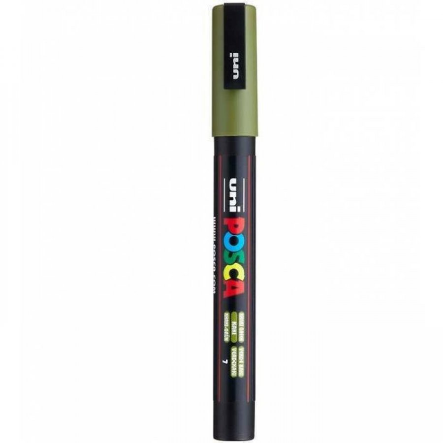 Uni-Ball Posca Ανεξίτηλος Μαρκαδόρος 0.9-1.3mm Χακί (PC3M) Uni-Ball Posca Ανεξίτηλος Μαρκαδόρος 0.9-1.3mm Χακί (PC3M)