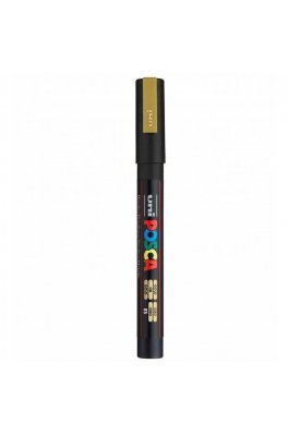 Uni-Ball Posca Ανεξίτηλος Μαρκαδόρος 0.9-1.3mm Χρυσός (PC3M) Uni-Ball Posca Ανεξίτηλος Μαρκαδόρος 0.9-1.3mm Χρυσός (PC3M)