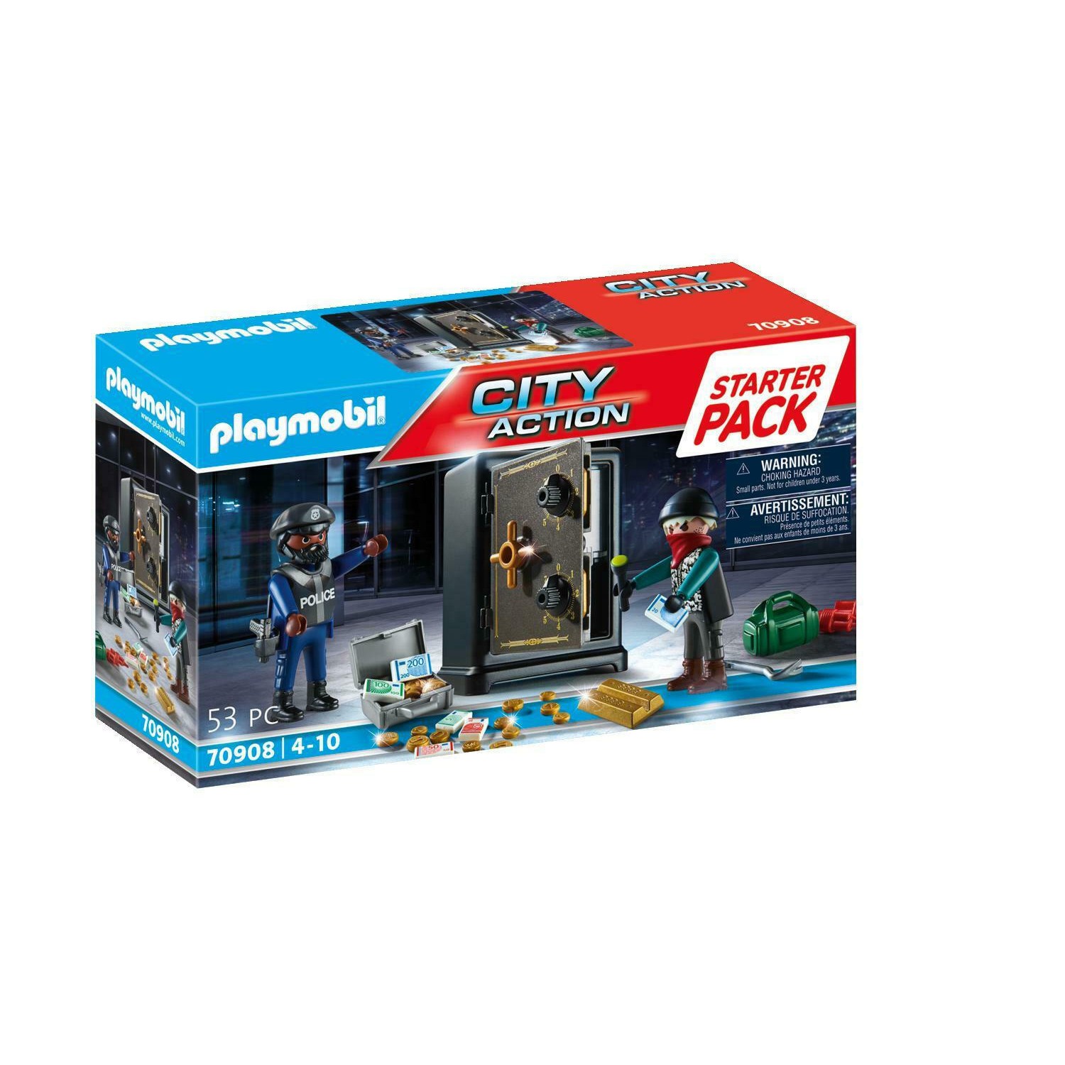 Playmobil City Action Σύλληψη Διαρρήκτη Χρηματοκιβωτίου (70908) Playmobil City Action Σύλληψη Διαρρήκτη Χρηματοκιβωτίου (70908)