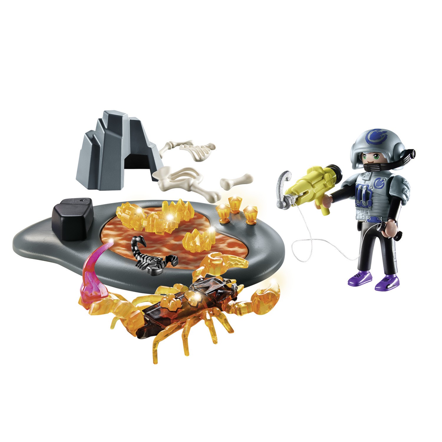 Playmobil Dino Rise Πολεμώντας τον Σκορπιό της Φωτιάς (70909) Playmobil Dino Rise Πολεμώντας τον Σκορπιό της Φωτιάς (70909)