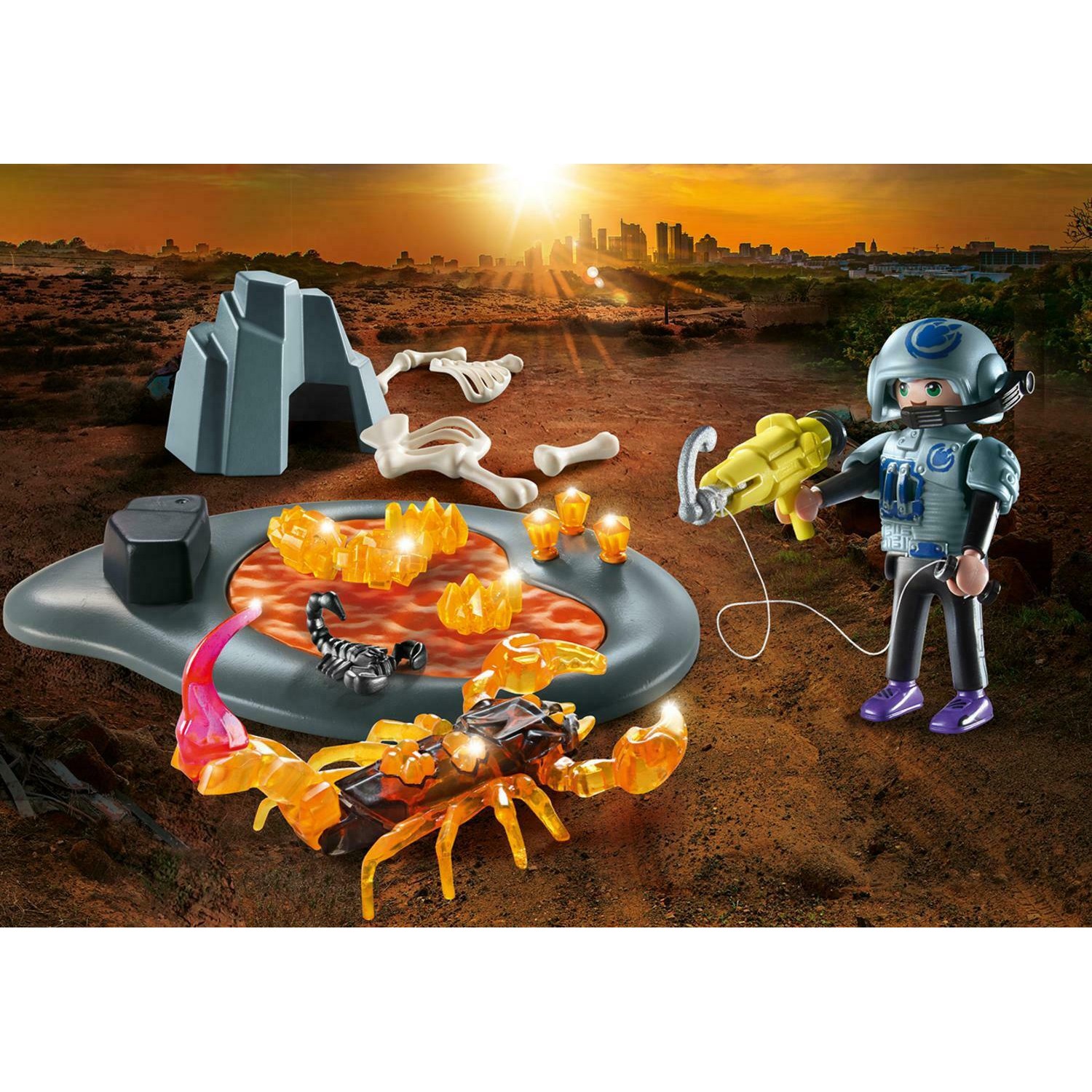 Playmobil Dino Rise Πολεμώντας τον Σκορπιό της Φωτιάς (70909) Playmobil Dino Rise Πολεμώντας τον Σκορπιό της Φωτιάς (70909)