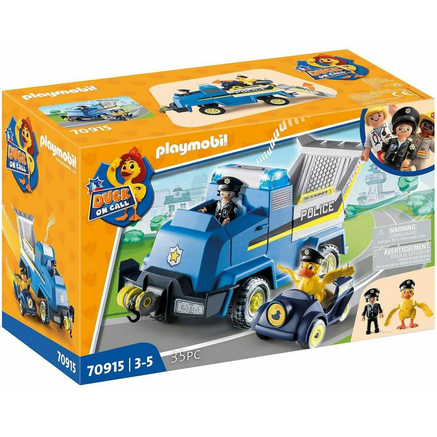 Playmobil Duck on Call Όχημα Αστυνομίας (70915)
