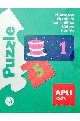 Apli Παιδικό Puzzle Αριθμοί (13186) Apli Παιδικό Puzzle Αριθμοί (13186)
