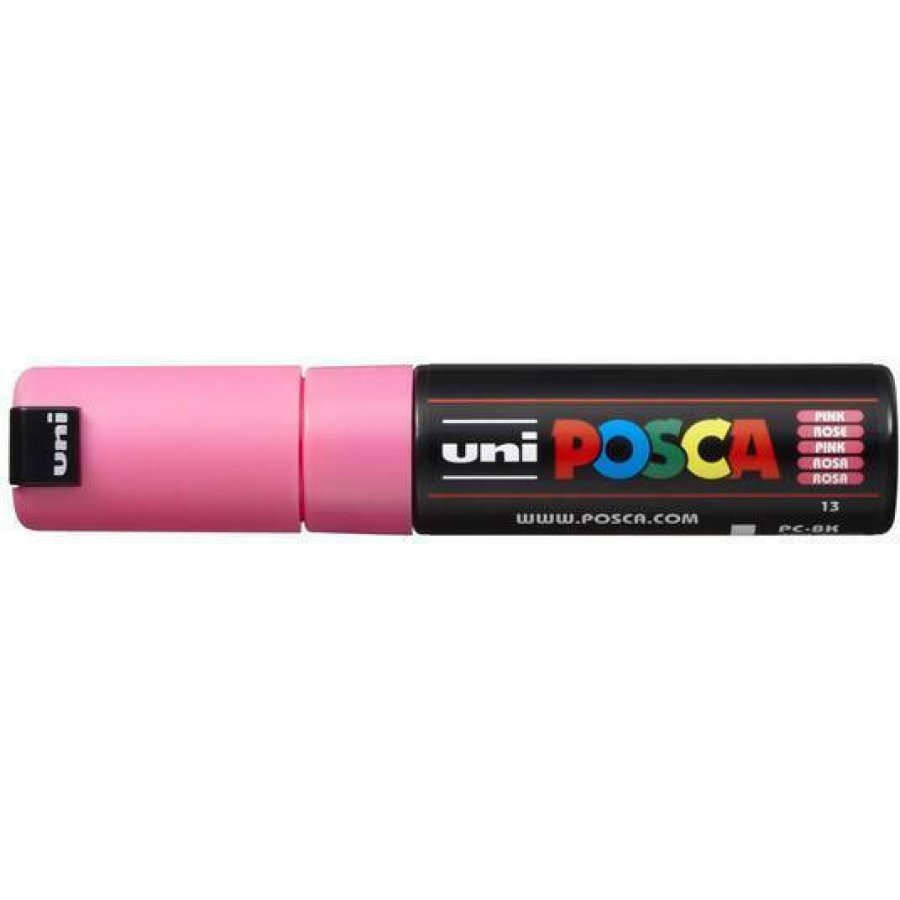 Uni-Ball Posca Ανεξίτηλος Μαρκαδόρος 8mm Ροζ (PC8K) Uni-Ball Posca Ανεξίτηλος Μαρκαδόρος 8mm Ροζ (PC8K)