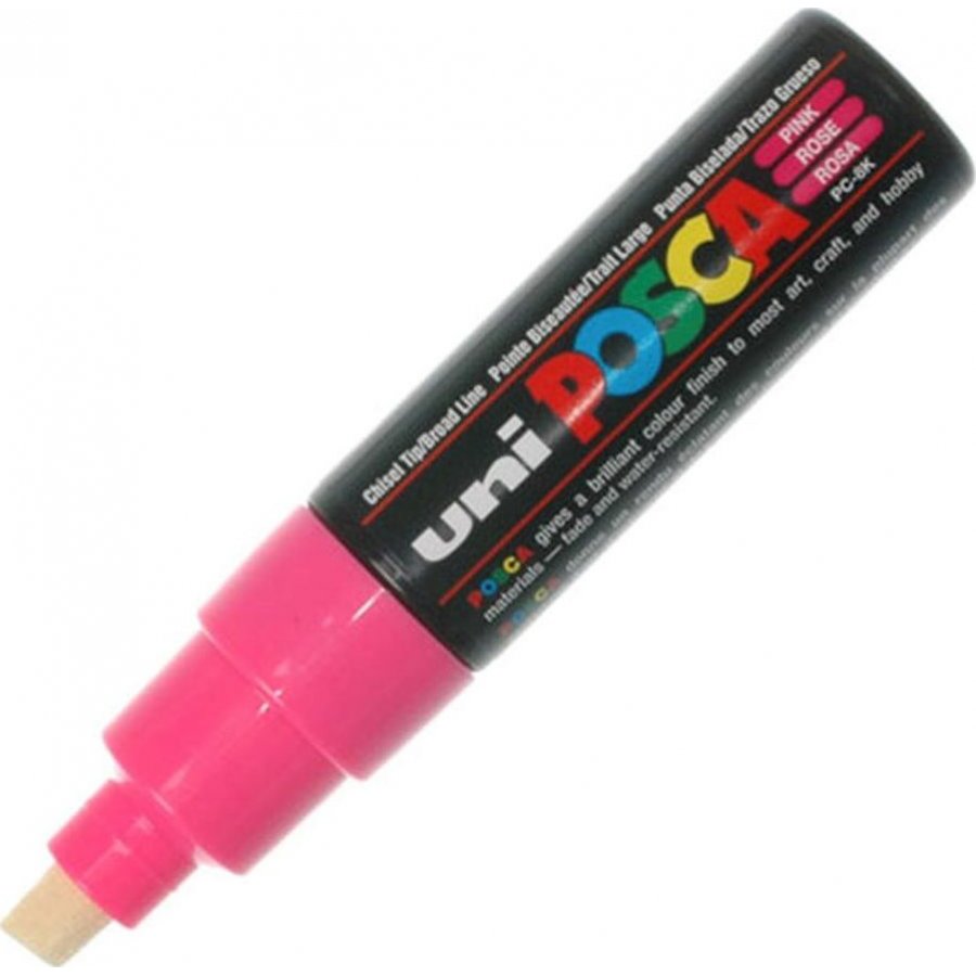 Uni-Ball Posca Ανεξίτηλος Μαρκαδόρος 8mm Ροζ (PC8K) Uni-Ball Posca Ανεξίτηλος Μαρκαδόρος 8mm Ροζ (PC8K)