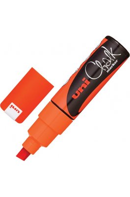Uni-Ball Chalk Marker Μαρκαδόρος Υγρής Κιμωλίας Πορτοκαλί Φωσφοριζέ 8.0mm (PWE8K) Uni-Ball Chalk Marker Μαρκαδόρος Υγρής Κιμωλίας Πορτοκαλί Φωσφοριζέ 8.0mm (PWE8K)