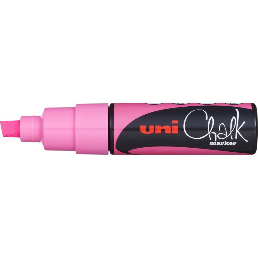 Uni-Ball Chalk Marker Μαρκαδόρος Υγρής Κιμωλίας Ροζ Φωσφοριζέ 8.0mm (PWE8K) Uni-Ball Chalk Marker Μαρκαδόρος Υγρής Κιμωλίας Ροζ Φωσφοριζέ 8.0mm (PWE8K)