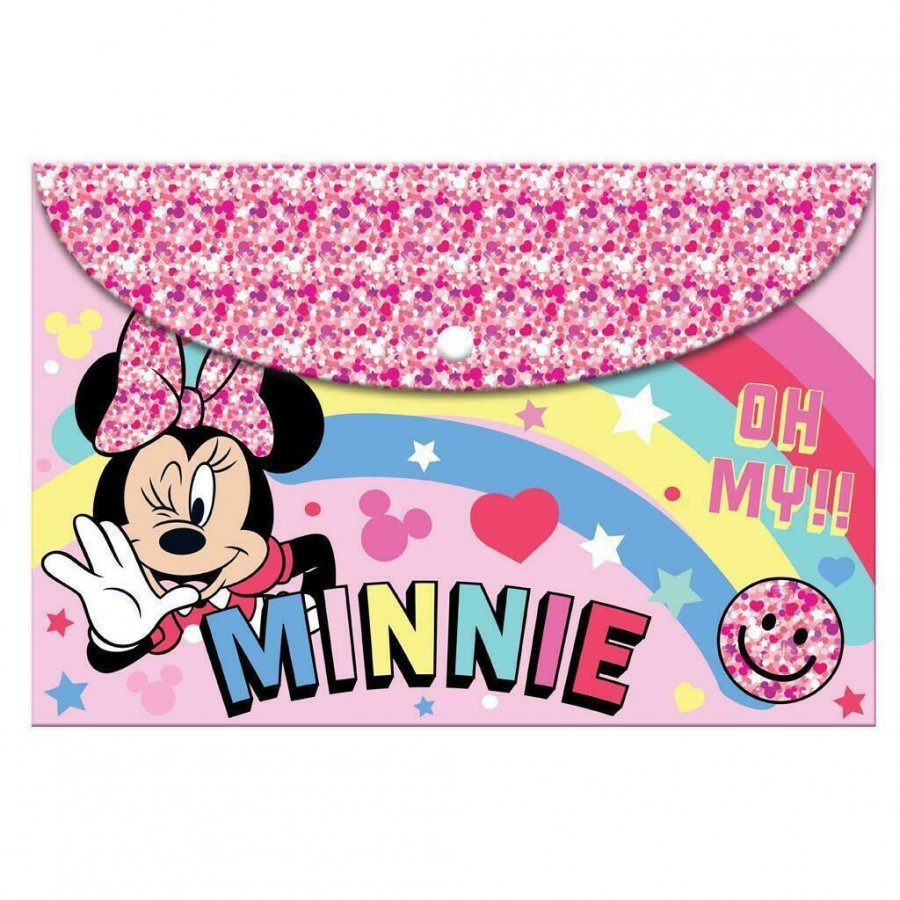 Διακάκης Φάκελος με Κουμπί A4 Minnie (563046) Διακάκης Φάκελος με Κουμπί A4 Minnie (563046)