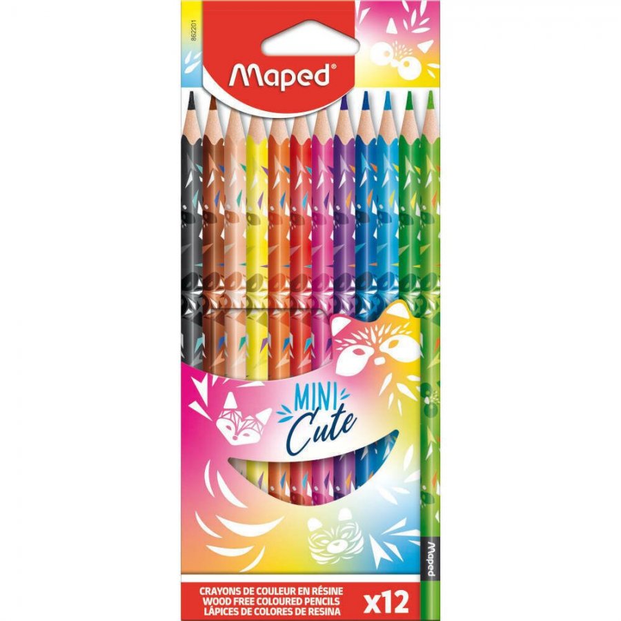Maped ξυλομπογιές mini cute 12τμχ Maped ξυλομπογιές mini cute 12τμχ