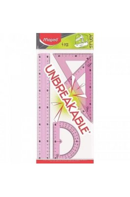 Maped Γεωμετρικό σετ οργάνων Unbreakable 20cm 4τεμάχια Maped Γεωμετρικό σετ οργάνων Unbreakable 20cm 4τεμάχια